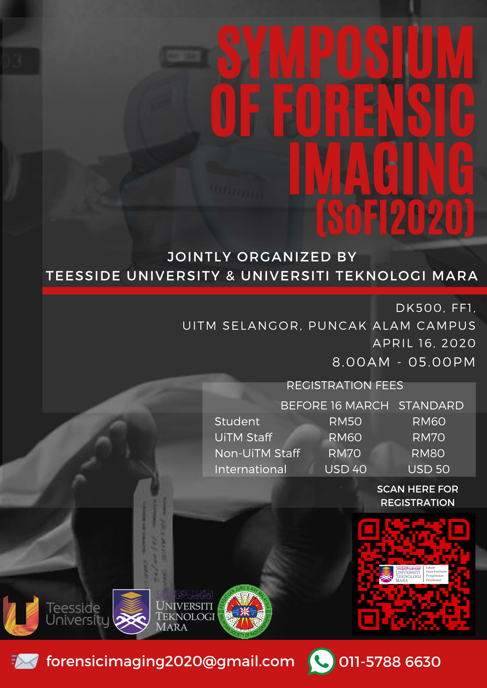 Symposium of Forensic Imaging 2020 (SoFI2020)