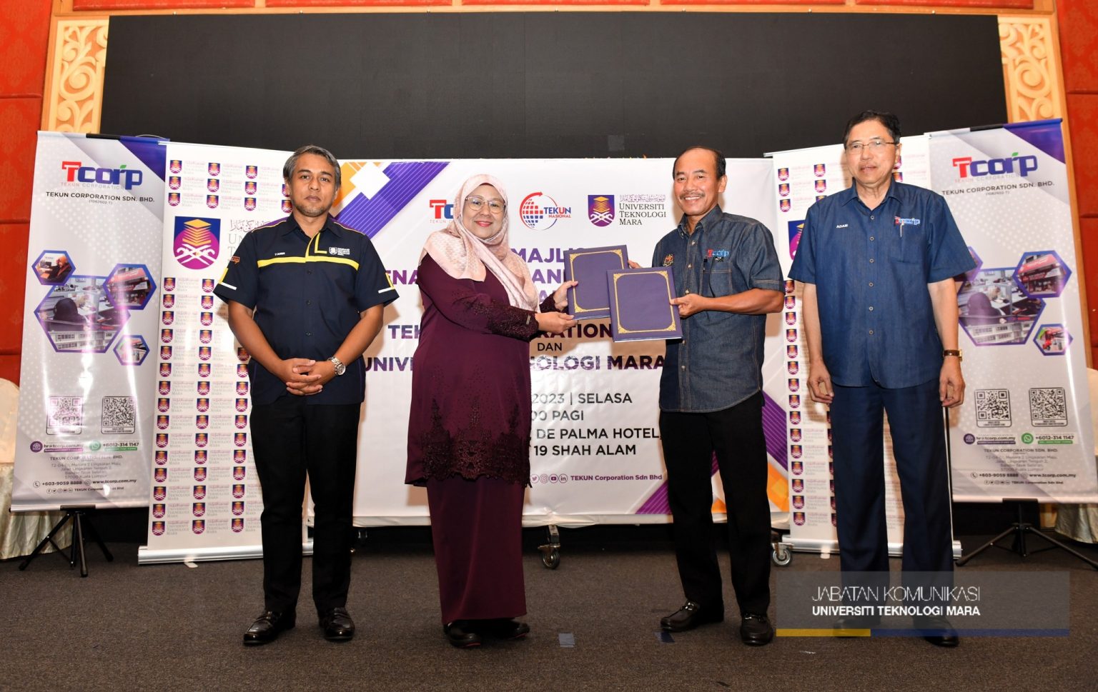 Majlis Menandatangani Memorandum Persefahaman Mou Antara Universiti