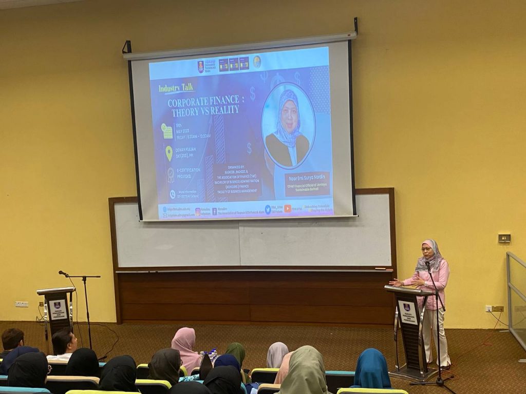 Faculty of Business and Management (FBM), UiTM successfully organized ...