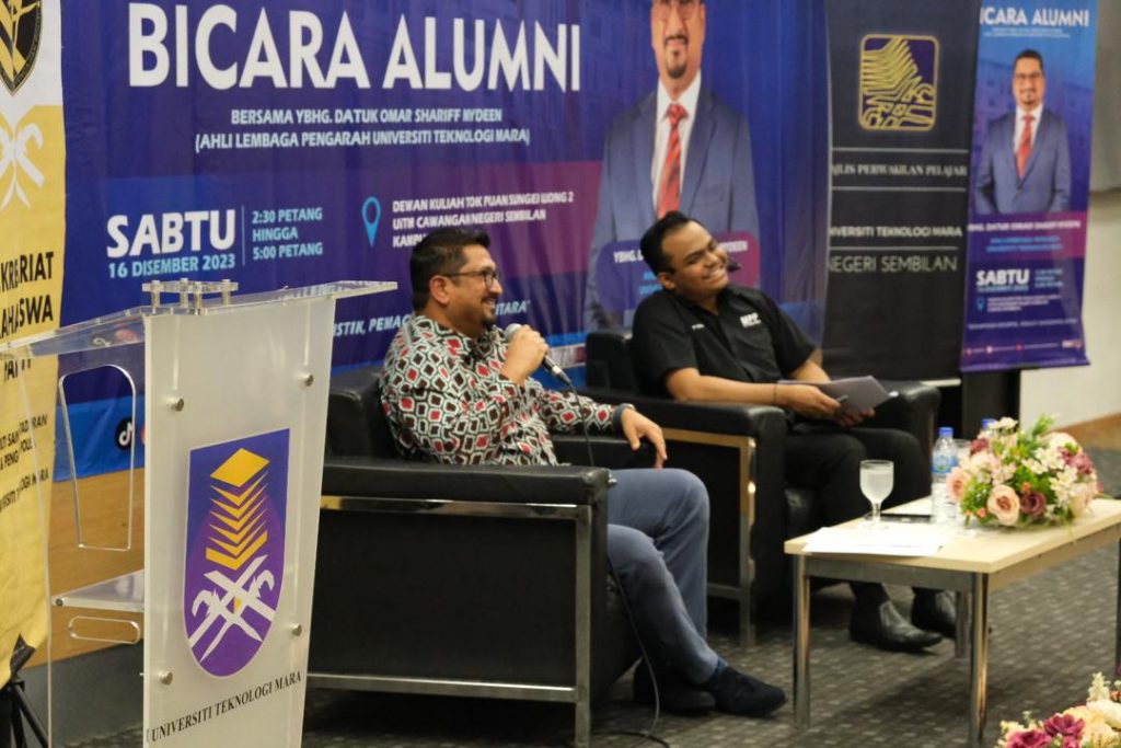 Bicara Alumni FSPPP Bersama YBhg. Datuk Omar Shariff Mydeen – UiTM NewsHub