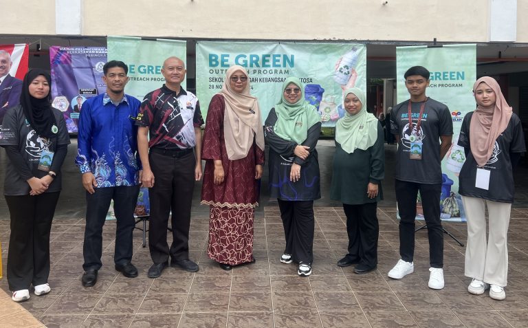 Program “Explorewaste Race” Tingkatkan Kesedaran Alam Sekitar di SMK Sentosa Anjuran FSG UiTM Kampus Tapah