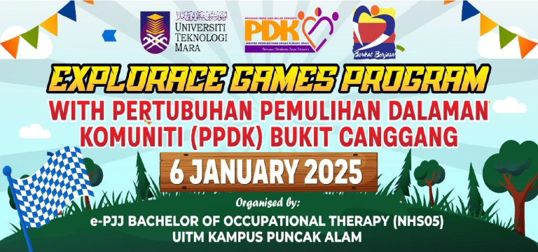 Pelajar Pemulihan Carakerja Anjurkan “Explorace Games Program” untuk Kanak-Kanak Berkeperluan Khas